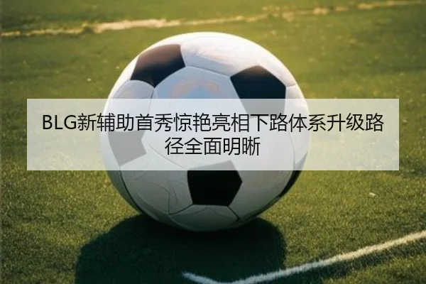 BLG新辅助首秀惊艳亮相下路体系升级路径全面明晰